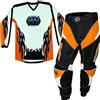 WinNet Tuta Completo da Moto Cross Enduro Quad per Adulto Maglia + Pantalone (4XL)