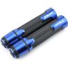 ZESIDIMO Per Yamaha X-MAX XMAX 300 125 200 250 400 T-Max 530 500 T-Max 530 SX DX Terminali Manubrio per moto Manopole Manubrio Street & Racing Universal 7/8'' 22mm (TMAX-Blu)