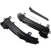 Eofooq direzione dinamici Indicatori Dinamico Nero LED Indicatori di direzione Sequenziale Luce Specchietto retrovisore Per BMW 1 2 3 4 Per X1 M Serie F20 F30 F34 F36 E84 F87 I3 direzione Indicatori dinamici
