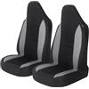 TENREV Coprisedili Auto Coprisedili per Toyota Aygo X AB70 Auto Anteriore Universale compatibili con airbag Antiscivolo e Lavabile,D-Grey