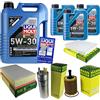 Diederichs Set di filtri da 8 litri di olio motore Longtime High Tech 5W-30 Mann-FILTER filtro abitacolo filtro carburante filtro aria filtro olio filtro olio