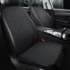 BFRDGE Coprisedili Auto Anteriore per BMW X1 2005-2022 2023 2024 2025, Set Coprisedili Auto 2 Posti Seat in Lino, Auto Accessori Interno,A Black