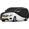 DOVOSA Telo Auto Adatto Per For Mercedes Benz Classe V Lunga Classe V Extra Lunga Marco Polo V220d V300d,Telo Auto Da Esterno, Antipioggia E Antivento, Con Cerniere Laterali Per Le Porte.