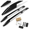 CHROMEMASTER | Barre da Tetto, Rail Tetto Compatibile con Renault Kangoo L1 | Standard CORTO 1998-2009; Sono Utilizzate per il Montaggio di Portapacchi, Box da Tetto o Portabiciclette | Alluminio
