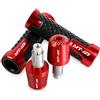 PSDFJAD For YAMAHA MT125 MT 125 MT-125 2008-2023 2022 2021 2020 Motocicletta 7/8 22mm Manopole Manubrio Tappo Terminale Manubrio(A-RED)