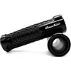 HUISI Adatto for KYMCO Downtown DT 200i 300i 350i 125 200 250 350 CNC Alluminio Maniglia Moto Tappo Hypermotard(Black)