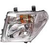 Lhdktee Faro Auto Per Nissan Per Navara D40 2005 2006 2007 2008 2009 Paraurti Anteriore Auto Fari Luci Diurne Fari Accessori Auto Faro Principale Fari(White Only 1 Left)