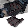 Ruiya per Dodge RAM 1500 2019-2026 Console Centrale Portaoggetti, Organizer da Braccioli per Console Centrale Consolle Braccioli Vano Contenitore Portaoggetti Accessori RAM 1500, Rosso