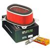 Motocar Filtro aria HifloFiltro HFA1708 candele NGK DPR8EA-9 Yamaha XRV 750 Africa Twin