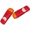 Generisch Set di 2 lenti di ricambio per fanale posteriore destro sinistro compatibile con Peugeot Boxer Opel Movano Citroen Jumper Fiat Ducato Transporter T5 T6 Nissan Capstar Mercedes Sprinter