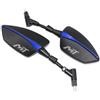 HMLTD Moto Specchietto Per CF-M-OTO Per 800MT Per 800 MT Per MT800 Per NK250 150 Specchietto Retrovisore Moto (Color : Blue)