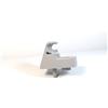 Generico Gancio Aletta Parasole per Fiat Grande Punto e Punto Evo, ABS, Grigio, 4 x 2.2 x 4.1 cm