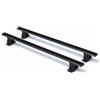 Susy Shop Barre Per Auto Da Tetto, Portapacchi Universali Per Auto Omologate Ed Adatte Per Auto Con Tettuccio Liscio Senza Rail Largo 130/140 Cm (LS5503 (140 CM))