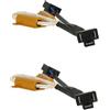 A2ZWORLD 2pcs Filtro Portalampada con Doppia Resistenza 50W 5 Ohm Per Lampada Led H4, No Errore Warning Canceller
