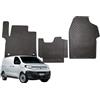 W-Parts TAPPETI - TAPPETINI IN GOMMA 3D TPE NERI PER FIAT Scudo van dal 2022 in poi