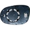 PROPOSTEONLINE Piastra Specchio Retrovisore realizzato per FORD KA dal 2008 al 2016 lato Destro riscaldato crom. riscaldato 1672373