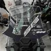 labelbike - Adesivo 3D Moto Cupolino Parabrezza Protezione e Decorazione in Resina Compatibile con Suzuki V-Strom 800SE - Colore Verde