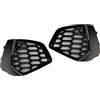 Artudatech Griglia paraurti Anteriore Black Honeycomb Fog Light Grill Cover Adatto per Audi A3 S-Line 2021-2023 (No Logo)