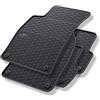 Mossa Tappetini gomma adatti per Audi A4 B6 (2000-2006) 4 pz. nero