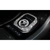 AUTO-spro Accessori decorativi con strass per interni auto compatibili con Evoque 2012-2018 Adesivi per pannello pomello del cambio Decalcomanie con cristalli di strass Accessori (argento) (argento)