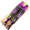 MNNZHG Ammortizzatori Moto 2 Pezzi Per Yamaha Motor Scooter Nmax ATV Quad Dirt Bike 320mm Ammortizzatore Ad Aria Per Moto Sospensione Posteriore Universale Moto Sospensione(320mm Purple)