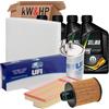 kW&HP KIT TAGLIANDO 4 FILTRI + 4LT OLIO SELENIA WR 5W30 COMPATIBILE CON ALFA MITO PANDA 312 500C 500L 500X 1.3 85CV 95CV