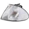 XuYingBhd INDICATORE DIREZIONE Per BMW Per E46 Serie 3 Berlina 1998-2001 Nessuna Lampadina Lente Bianca Direzione Sinistra Destra Indicatori Lampada Direzione Anteriore FRECCIA SPECCHIETTO LATERALE(Left)