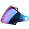 Generic Helmet Len For OF616 LS2 For AIRFLOW II Half Helmet Silver Visors, Open Face Motobike Color Lens,moto