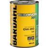 Bardahl - TECHNOS XFS C6 0W20 - Olio Motore per Auto, Lubrificante per Motori Benzina e Diesel di Ultima Generazione, Alta Efficienza Energetica da Prestazioni Elevate e Basse Emissioni, 1 L