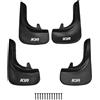 accessorypart Compatibile con Kia Parafanghi Anteriori e Posteriori Set del Veicolo 4 Pezzi Nero
