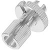 Healeved Vite Precisa a e Regolazione in Argento Facile Installazione Regolatrice Cavo Frizione per Due Ruote Lega di Alluminio per Accessori Veicoli Off-road