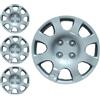 W-Parts SERIE 4 BORCHIE - 4 COPRICERCHI COPPE RUOTA 15 PER PEUGEOT PARTNER 08->