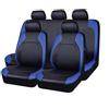 VENYAA Auto Set Coprisedili per Dacia Dokker/Duster Van/Logan/Logan MCV Fiskal Stepway/Nova 2000-2023, 9 Pezzi Pelle Traspirante Impermeabile Coprisedili Auto Protezioni Sedile Accessori,Blue