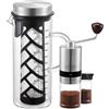 SILBERTHAL Set macinacaffè e caraffa Cold Brew - Acciaio inox e vetro - Ideale come regalo per gli amanti del caffè