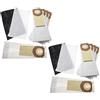vhbw set 14 pzz. di sacchetti (carta) + filtro compatibile con Hoover Athyss AS71 AS10011, AS71 AS20011, AS71 AS21011, AS71 AS30011 aspirapolvere