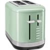 KitchenAid Tostapane con 2 Fette Larga - Macchina per Toast Per Diversi Tipi e Dimensioni di Pane - Tostiera Elettrica con 7 Livelli di Doratura - Vintage Design - Colore Pistacchio Verde