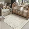 PureCozy Tappeto Salotto 120x170cm Camera da Letto Antiscivolo Lavabile Tappeti Sala Cameretta Soggiorno Ufficio Carpet Pelo Corto Morbido Rug,Color tè