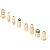 GAOHOU 8 in 1 set adattatori di ricarica per gas di ricambio per abito S/Dupont Dunhill/rollagas （8 pezzi)