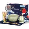 WuikerDuo ‌WuikerDuo Premium Matcha Kit Completo con Frustino Matcha - Set 7 Pezzi per Preparazione Tradizionale, Latte, Dessert, Regalo Elegante per Appassionati di Tè Matcha, Ideale per Cerimonia del Tè Casa
