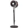 Ardes LUMIA Circolatore d'Aria 50W da Pavimento con Oscillazione Automatica 3D, 12 Velocità, Timer 12 h, mando, Schermo Touch, Luce LED Ambientale, 7 Pale