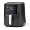 Ariete 4630/10 Friggitrice ad aria 9L, 1500 W, Capacità 9L, Capacità di cottura 2,5kg, 8 programmi preimpostati, Temperatura fino a 200°, Nero