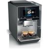 Siemens Macchina da caffè EQ700 Classic TP715D01, controllo app, Cold Brew, intuitivo display full touch, fino a 10 individ. Creazioni di caffè preferite, pulizia automatica a vapore, 1500 W,