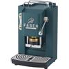 FABER COFFEE MACHINES | Deluxe 3.0 | Macchina Caffè ESE 44mm con Elettrovalvola, Portacialda Estraibile, Tanica Vetro 1L e Pressacialde in ottone regolabile (British Green, CROMO)