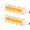 BVCL R7S LED 78mm, 4.2W Lampadine LED R7S 470LM, Equivalente 50W J78 R7S Lampadine Alogene, 230V Non dimmerabile Senza Sfarfallio (Color : Warm White 3000K, Size : 78mm 2pcs)