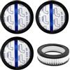 RemixAst 4 filtri di ricambio per aspirapolvere Eureka NEC285GR, NEC280TL, 3 cartucce filtro ordinarie+1 cartuccia filtro HEPA, accessori per filtri per aspirapolvere