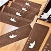Obliqwin Tappetino Autoadesivo per Scale - 15 pezzi Long Tappetini Luminosi Antiscivolo Per Scale Tappetino per Scale Protezione Interne In Gradini Legno per Bambini Anziani e Animali