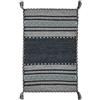 Pierre Tappeti Tappeto ANTIQUE-KILIM grigio tessuto a mano in cotone e ciniglia cm.60x90