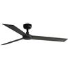 FARO BARCELONA 34298 - RUDDER L Ventilatore nero/noce