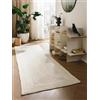 benuta Pure Tappeto Juta Jutta - Avorio 70x200 cm - Tessuto a Mano per Camera da Letto, Salotto, Soggiorno - Design Boho - Adatto al Riscaldamento a Pavimento