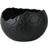 Dowbom Ciotola chiave per tavolo d'ingresso, contenitore per caramelle, decorazione per la casa, regalo per caramelle, ciotola per caramelle per ufficio (nero, a forma di palla)